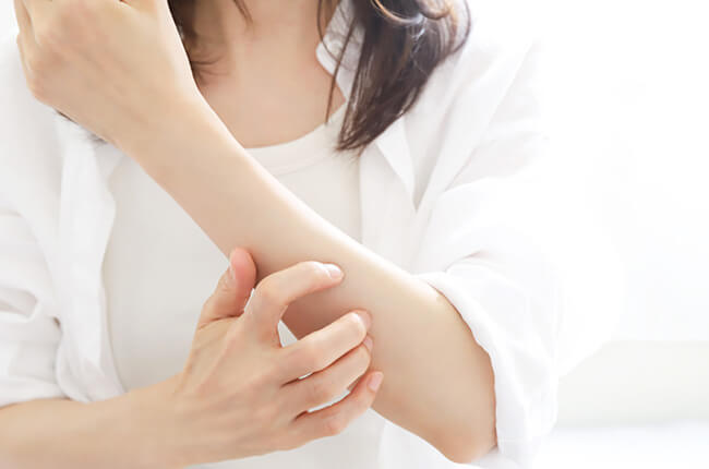 皮膚症状について